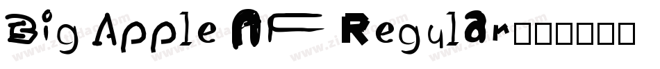 Big Apple NF Regular字体转换